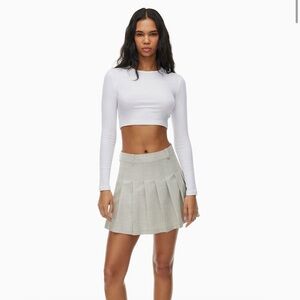 Aritzia Sunday Best Bliss Cropped Long Sleeve